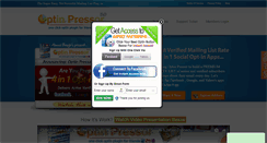 Desktop Screenshot of optinpressor.com